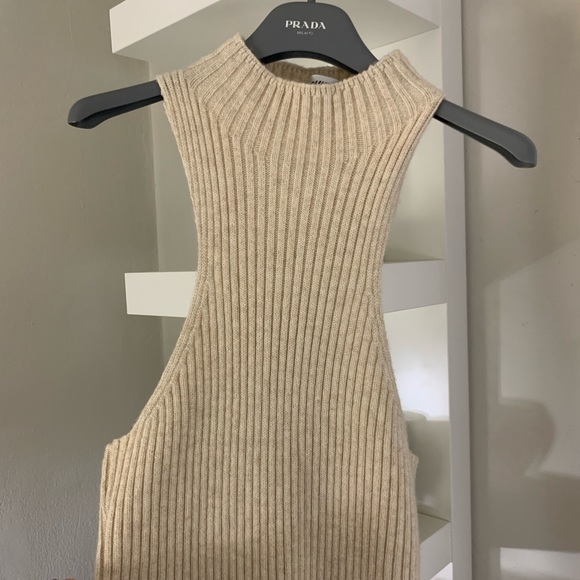 Danielle Guizio Pelle Rib Knit Mini Dress - Picture 9 of 13